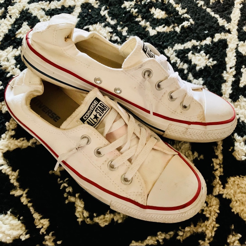 •White Converse•
